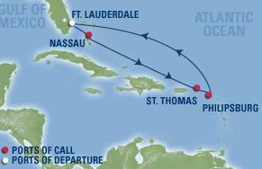 皇家加勒比 海洋魅丽号邮轮 东加勒比海13天精彩之旅