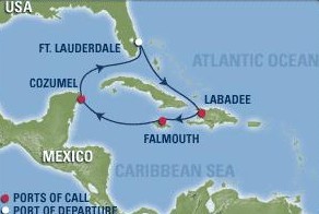 海洋魅丽号 东加勒比海8天7晚精彩之旅